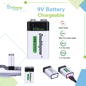9V Battery Chargeable
